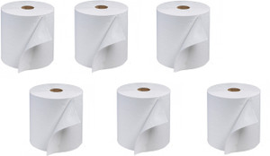 Jay Enterprises White Toilet Paper Roll - pack of 6 Toilet Paper Roll