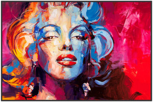 Monore Girl Portrait Poster (Cover Area :- 19 X 13 inch) Paper Print