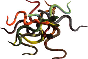 small plastic snake