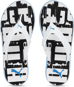 puma slippers white colour