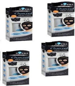 CHARCOAL Mask Cream (Pack of 4) (520 g) - Price in India, Buy CHARCOAL ...
