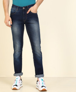 FLYING MACHINE Slim Men Blue Jeans 
