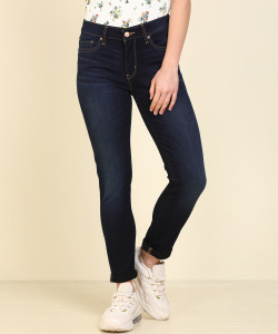 LEVI'S Skinny Women Dark Blue Jeans 