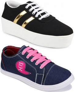 Denim shoes flipkart clearance
