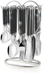 Bon Bubble 24-Piece Stainless Steel Cutlery Set 