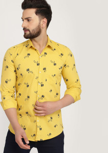 Yellow shirt printed Clearance