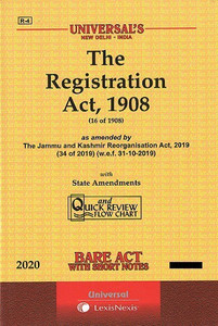 Registration Act, 1908 (Bare Act): Buy Registration Act, 1908 (Bare Act ...