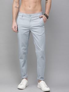 Roadster Regular Fit Men Blue Trousers 