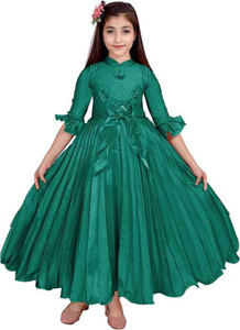 OBAIDS Girls Maxi Full Length Party Dress Price in India Buy