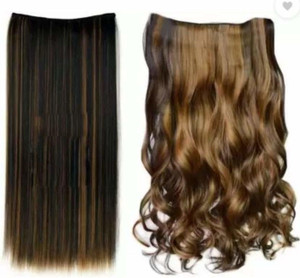 SAMYAK Combo of 2 Curly and Straight Clip in ( Pack of 2 ) Hair Extension Price in India - Buy SAMYAK Combo of 2 Curly and Straight Clip in ( Pack SAMYAK Combo of 2 Curly and Straight Clip in ( Pack of 2 ) Hair Extension Price in India - Buy SAMYAK Combo of 2 Curly and Straight Clip in ( Pack