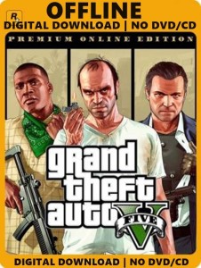 GTA 5 Grand Theft Auto V | Digital Download | Offline | Full Game | No