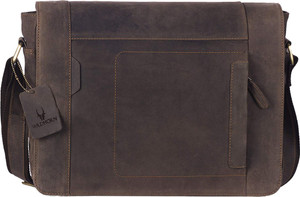 Wildhorn leather messenger bag clearance