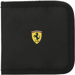 PUMA Men Black Fabric Wallet Black Price in India Flipkart