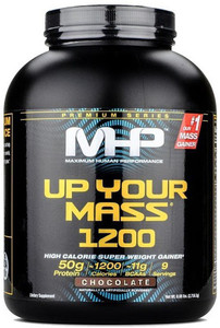 MHP Up Your Mass 1200 (6LBS), Great Results Weight Gainers/Mass Gainers ...