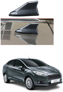 Universal Shark Fin AM/FM Radio Antenna Cover For Car Roof – Carbon Fiber Look Black
