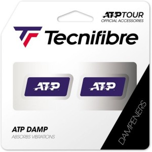 Tecnifibre ATP Damp Absorbs Vibrations Tennis Dampeners Royal Pack of 2 