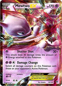 POKEMON Mewtwo-EX (62/162) - XY BREAKthrough - Holo - Mewtwo-EX