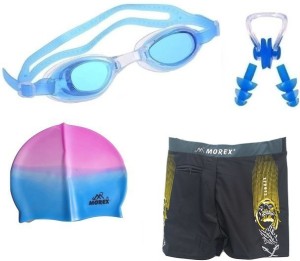 Details about   Morex Swimming Cap,Goggles Earplug & Noseplug CB-41-ucy Trunks 
