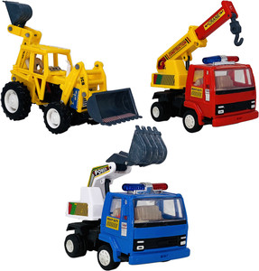 Jcb mini cheap trucks playset