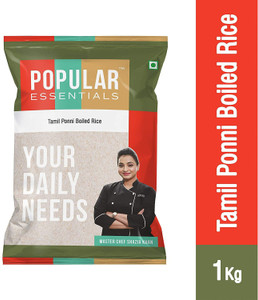 Popular Essentials Tamil Ponni Rice Ponni Rice (Medium Grain, Boiled