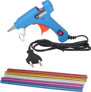 W Wadro Watt Hot Glue Gun Kit With On Off Switch Indicator Glitter Sparkle Glue Sticks