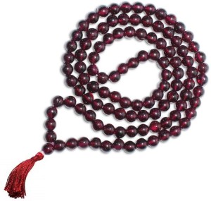 Women Jewelry 478.00 Cts Earth Mined Untreated Red Garnet Beads Mala NK 55E106