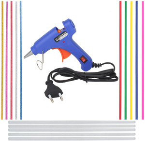 W Wadro Watt Hot Melt Glue Gun Kit With On Off Switch Indicator Pair Of Transparent