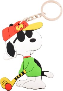 various designs Snoopy and woodstock keyrings 