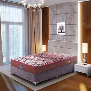 Peps Restonic Sanibel Bonnel Normal Top Maroon 75x60x06 6 Inch Queen Bonnell Spring Mattress Price In India Buy Peps Restonic Sanibel Bonnel Normal Top Maroon 75x60x06 6 Inch Queen Bonnell Spring