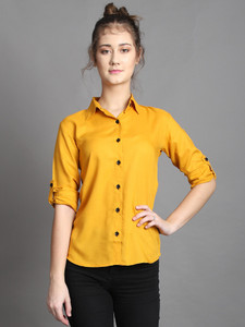 Girls yellow shirt clearance
