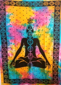 Meditation yoga Chakra Indian Mandala Curtains Tapestry Wall Hanging Valances 