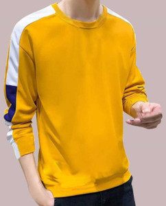 yellow t shirt full hand