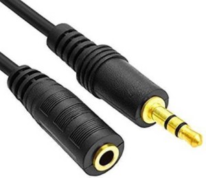 Negro Jack de 3,5mm para Enchufe de 3,5mm deleyCON 7,5m Cable de Extensión de Audio Estéreo Cable AUX Enchufe de Metal 