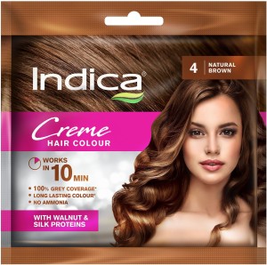 Indica Creme 10 Minutes Hair Color, Long Lasting Colour (40 ml) , Dark Brown  - Price in India, Buy Indica Creme 10 Minutes Hair Color, Long Lasting  Colour (40 ml) , Dark