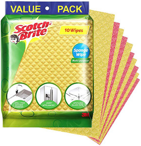 Scotch Brite Sponge Wipe (10 Pcs) Sponge Wipe Price in India Buy