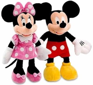 Lichaam Verslaggever schade The Simplifiers Mickey and Minnie Mouse Couple Plush Toy - 32 cm - Mickey  and Minnie Mouse Couple Plush Toy . Buy Mickey, Minnie toys in India. shop  for The Simplifiers products