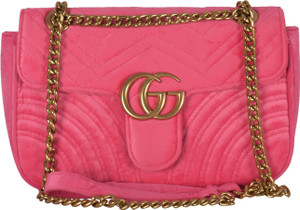 Buy GUCCI Women Pink Hand-held Bag Pink 