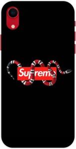 Supreme Astronaut Black Color iPhone X Back Cover - Sirphire IN