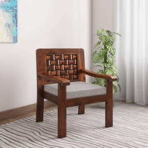 sheesham wood arm chair