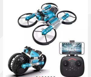 KSP TRADERS Smart R/C Rechargeable Leap MotorBike 2 in 1 Drone (Motor-Bike Drone) - Smart R/C Rechargeable Leap MotorBike 2 in 1 Drone Drone) . Buy 1 toys in India. shop