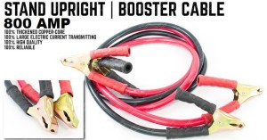 Silver Beauty Jumper Booster Cables 100% Copper Tangle Free 4 ga 15 ft