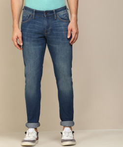 Wrangler Skinny Men Blue Jeans - Buy 
