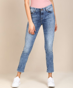 Spykar Slim Women Blue Jeans - Buy 