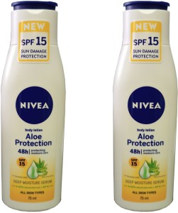 nivea aloe protection body lotion spf 15