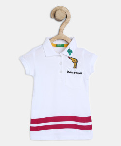 United Colors Of Benetton Baby Mädchen T-Shirt - Bio Baumwolle Langarm