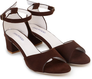 Buy PINKWOOD Women Brown Heels