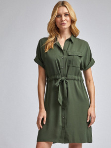 DOROTHY PERKINS Women Shirt Dark Green 