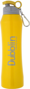 DUBBLIN Trendy Double Wall Vacuum Insulated Water Bottle Keeps Hot Hrs Cold Hrs Ml