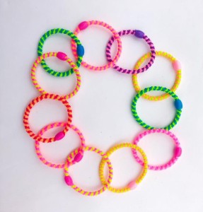 FASHIONER Neon multiColour elastic Thin Hair Rubber Bands For Girls Kids  Women Rubber Band Price in India - Buy FASHIONER Neon multiColour elastic  Thin Hair Rubber Bands For Girls Kids Women Rubber