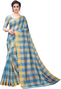 TreegoArt Fashion Damen Chanderi Traditioneller Designer Saree Mit Unstitched Bluse Piece TreegoArt Fashion Damen Chanderi Traditioneller Designer Saree Mit Unstitched Bluse Piece